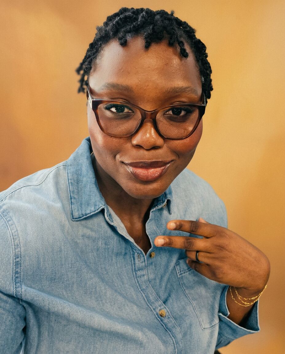 Founder's hair in August 2025, tender twists
